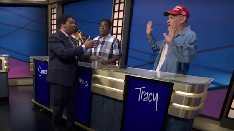Watch: Tom Hanks Portrays Racist MAGA Supporter on SNL