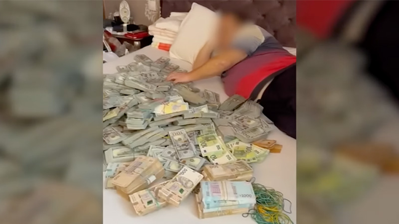 Corrupt Ukrainian Official’s Son Found Lying in Bed with Huge Sum of Money,  Million in Total Seized from Medical Fraud Operation
