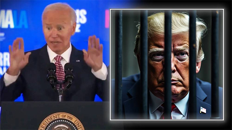BREAKING ELECTION BOMBSHELL: Biden Confesses to Plan to Imprison Trump for Political Power