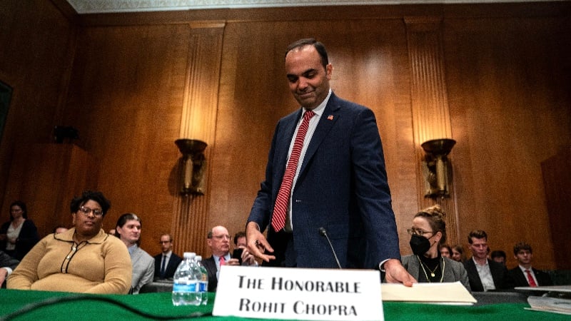 CFPB Director Rohit Chopra: Banks Resisted Rules Against De-Banking Over Political or Religious Views
