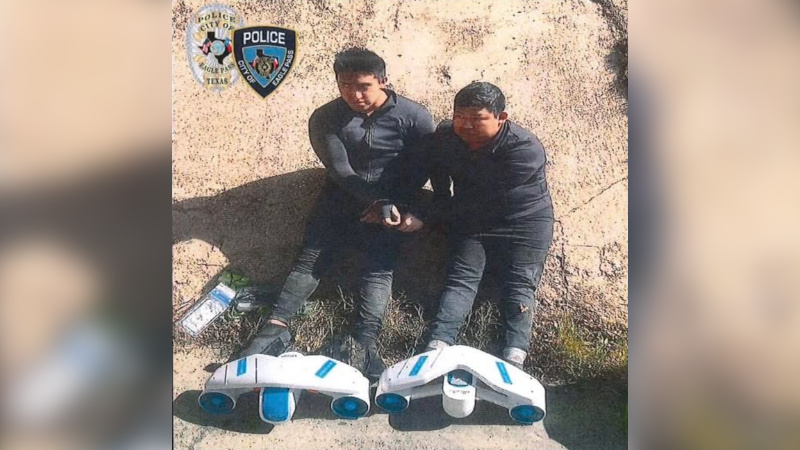 Illegals in Wet Suits Caught Sneaking Across Rio Grande Using “Water Propulsion Apparatuses”