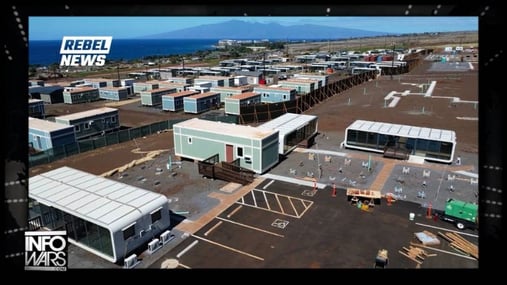 Image for BREAKING EXCLUSIVE: Homeowners Devasted By The Manufactured Maui Wildfires Forced Into FEMA Camps & Refused Permits To Build Again On Their Own Land article