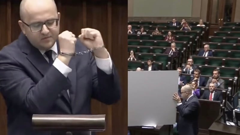 ‘I Stand Before You in Handcuffs in The Polish Parliament’ – Conservative MP’s Speech Goes Viral After Tusk Regime Moves to Arrest Him