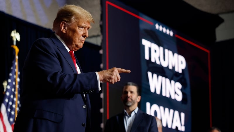 Trump Calls for Investigation into Pollster Who Predicted Harris Would Win Iowa