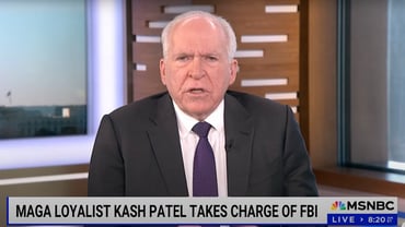 Ex-CIA Director Brennan Lashes Out at Trump’s FBI and DOJ: ‘I’m On Kash Patel’s Enemy List’