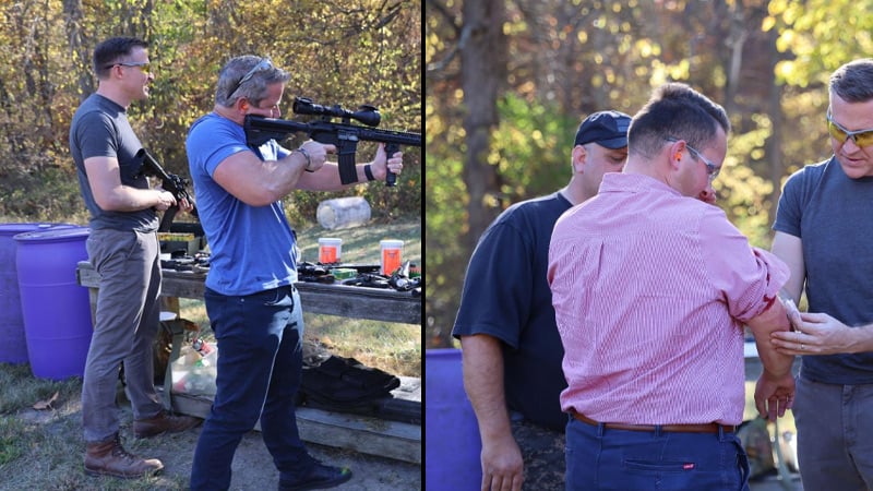 Democrat Sen. Candidate Accidentally ‘SHOOTS’ Reporter with AR-15 at Campaign Event