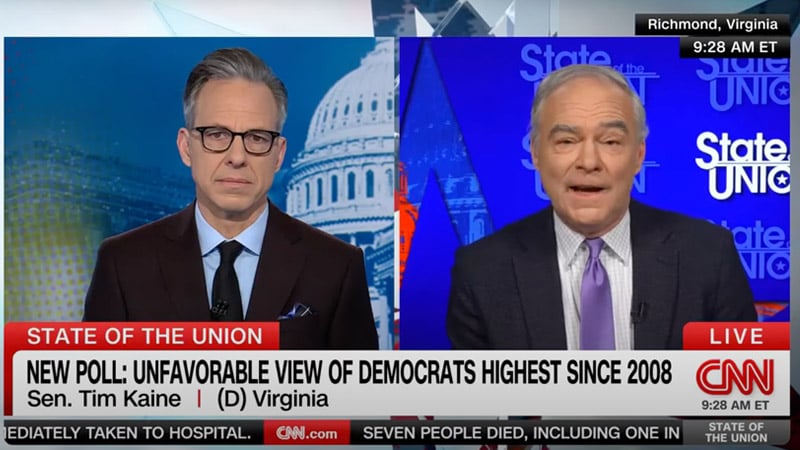 Sen. Kaine Admits Dems Out of Touch: Must ‘Return to Bread-and-Butter Basics’