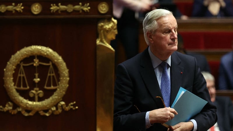Barnier Booted: French Government Collapses After Right and Left-Wing Forces Unite to Push Through No-Confidence Vote