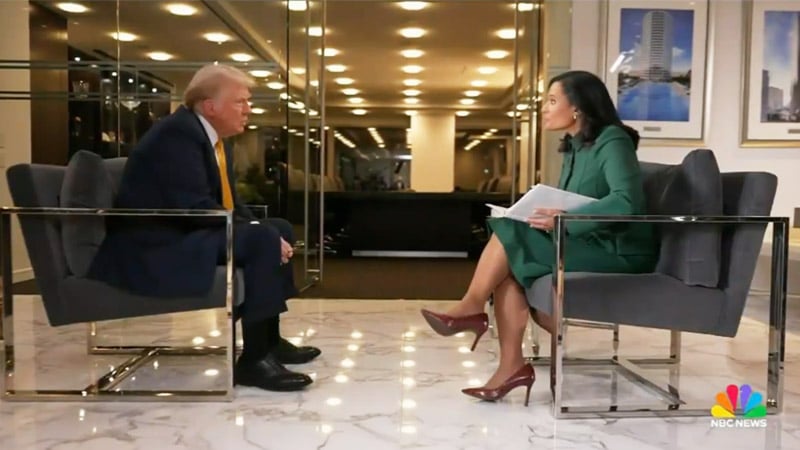 Watch: Trump Shuts Down Hostile Kristen Welker Over Stolen 2020 Election, Says 2024 Election Was ‘Too Big To Rig’
