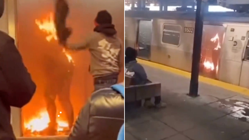 Guatemalan ‘Migrant’ Arrested for Setting Sleeping Woman on Fire in NYC Subway Car