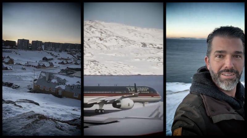 Don Jr. Tours Greenland, as Trump Pushes for Acquisition
