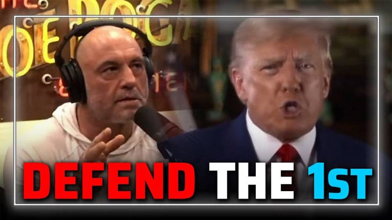 VIDEO: Joe Rogan & Donald Trump Rally American Patriots In Defense Of Freedom Of Speech — 47 Pledges To Protect 1st Amendment, Lays Out Plan To Stop Censorship