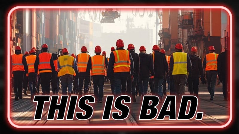 Post Election Chaos Port Strike To Bring More Inflation With Food Shortages