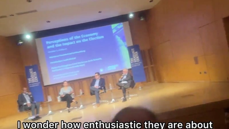 Man Channels Alex Jones: Confronts Economist Paul Krugman On Helene Response, Ukraine Billions & Economic Crisis