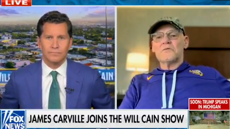 Watch: Democrat Operative James Carville Doubles Down On Rhetoric Comparing Trump To Hitler Watch: Democrat Operative James Carville Doubles Down On Rhetoric Comparing Trump To Hitler