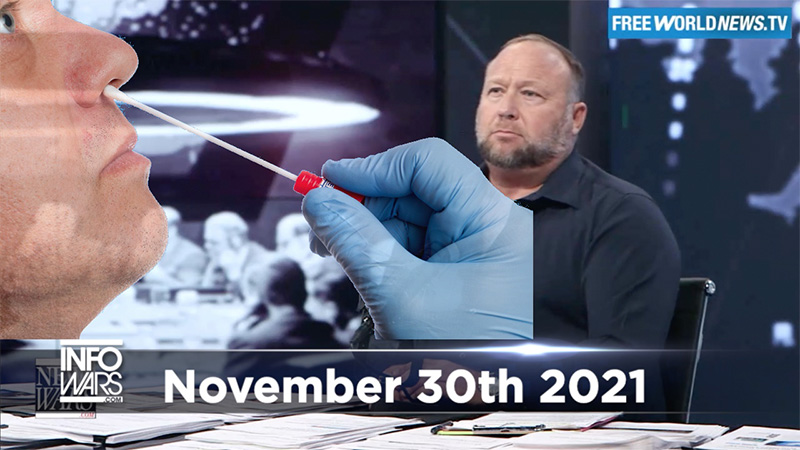 Alex Jones Reveals The Covid Test is a DNA Theft Device