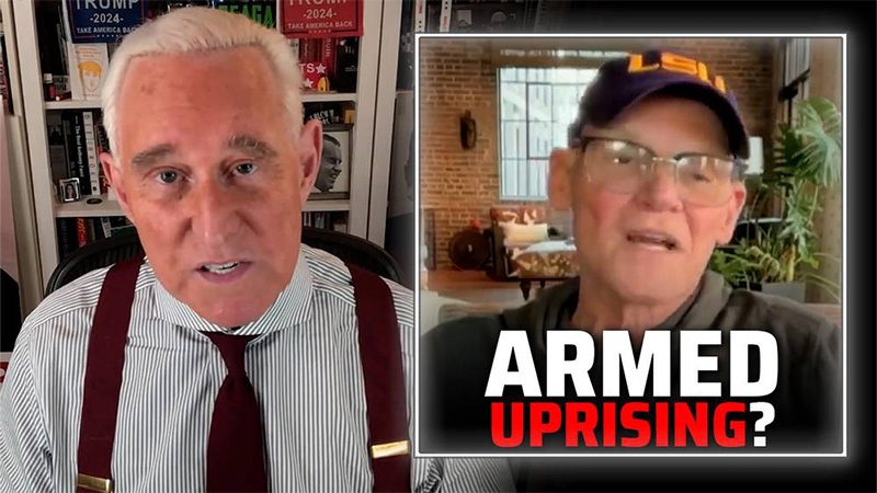 CIVIL WAR ALERT: Top Democrats Call for Armed Uprising if Trump Wins Election, Roger Stone Responds