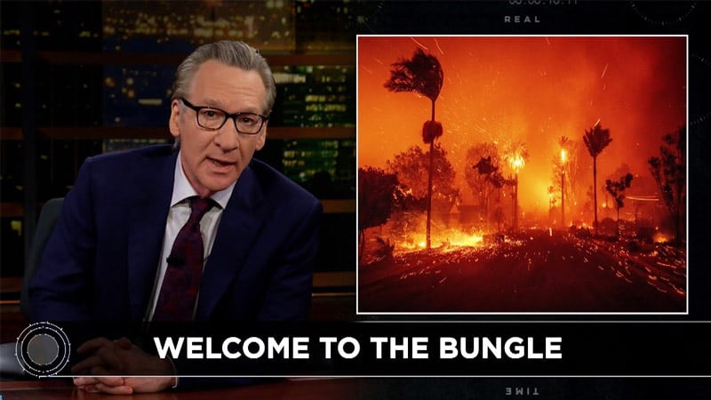 Watch: Maher Goes Nuclear on Dems Over LA Fires, Calls Mayor Bass ‘American Nero’