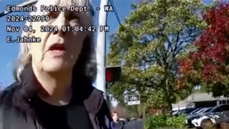 82-Year-Old Woman Arrested After Punching 2 Trump Supporters — Video