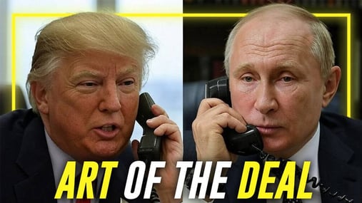 Image for BREAKING: Trump & Putin Negotiate How To Create Lasting Peace In Ukraine Through ‘Common Sense’ Policies In ‘Lengthy And Highly Productive Phone Call’ article