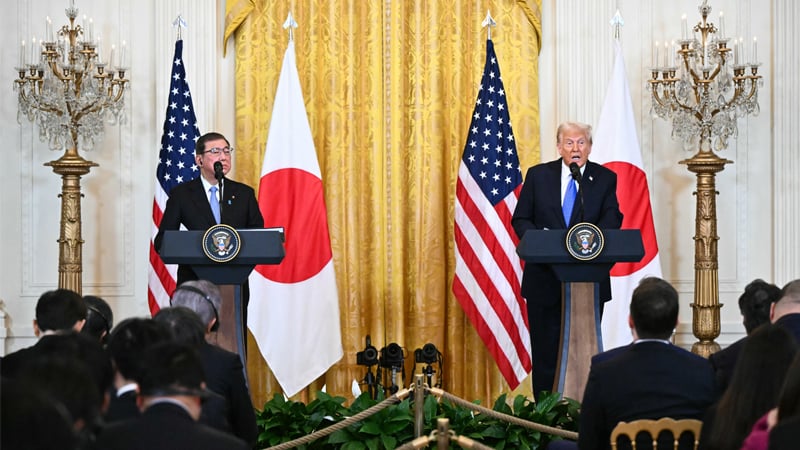 WATCH LIVE: Trump Hosts Press Conference With Japanese Prime Minister Ishiba
