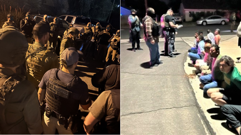 18 Illegals Arrested During ICE Raid on “Extremely Problematic” Home in Utah
