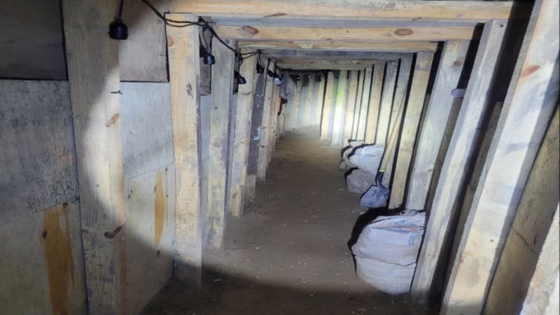 Cross-Border Tunnel Discovered in El Paso, TX