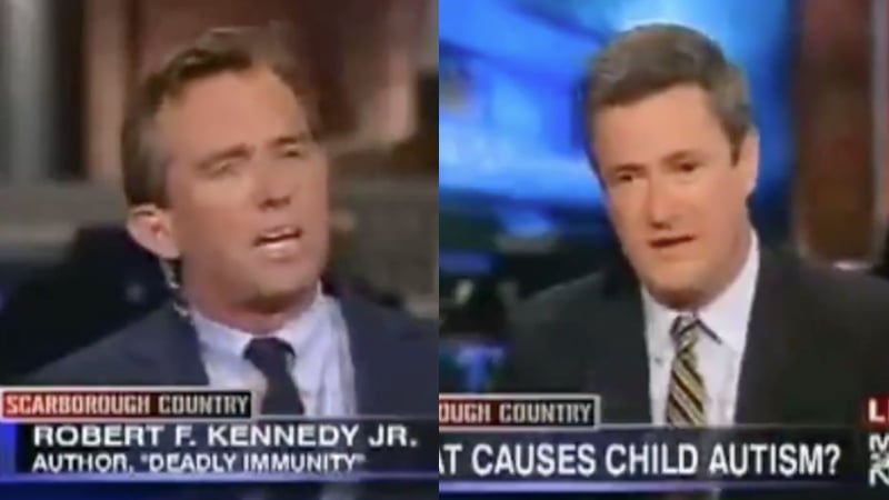 Flashback: Joe Scarborough Told RFK Jr. He Believed VACCINES CAUSE AUTISM