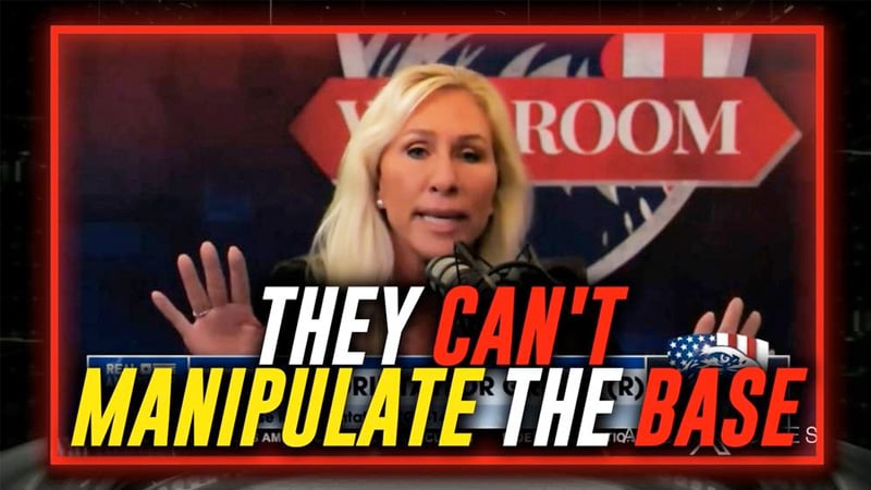 Watch MTG Raise The Alarm About Globalist Traitors Inside The Republican Party Trying To Sabotage The Trump Agenda