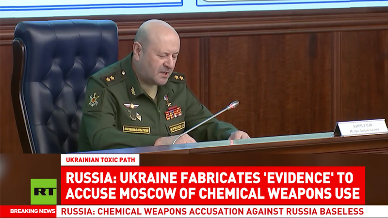 Ukraine Preparing False Flag Chemical Attack – Senior Russian Defense Official Claims