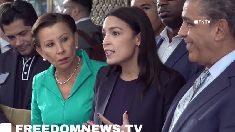 “Close the Border!”: LIVID New Yorkers Shout Down AOC Press Conference Over Migrant Surge