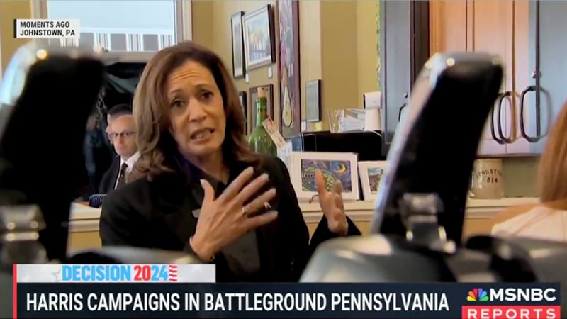 AWKWARD: Kamala’s Word Salad Response to Reporters Shows Why She’s Avoiding Press