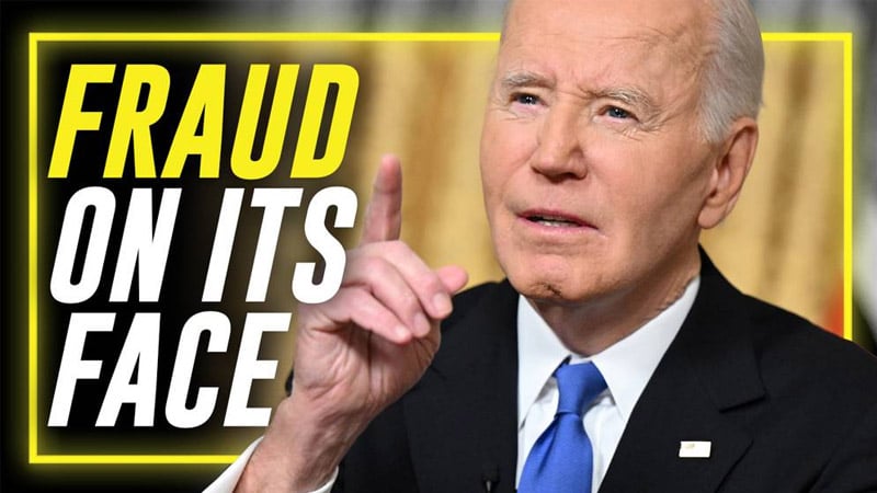 Constitutional Lawyer Explains That Biden’s Use Of Blanket Pardons Is Fraud On Its Face