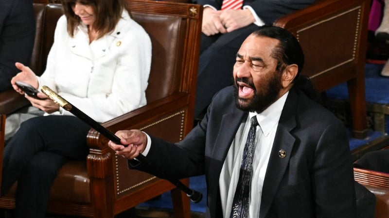 Here He Goes Again: Al Green Says He’ll Present Articles of Impeachment against Trump within the Next 30 Days
