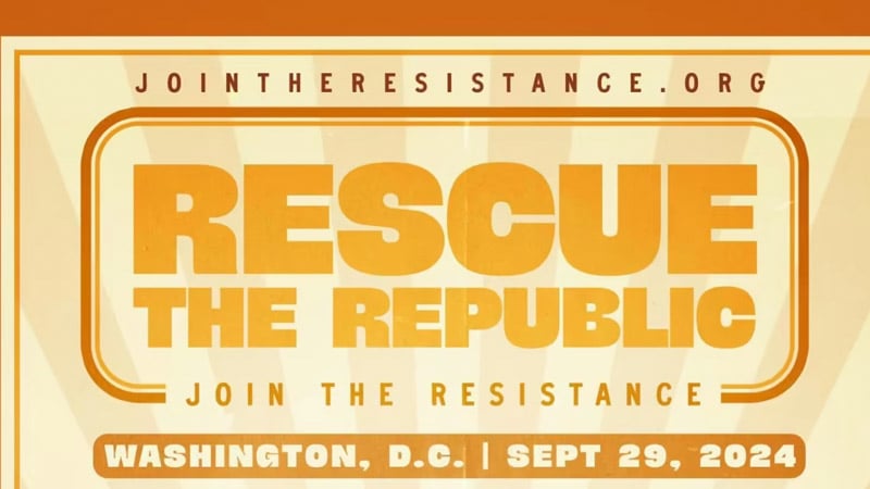 LIVE: Rescue the Republic Summit in Washington, D.C. Draws Crowd of 100,000