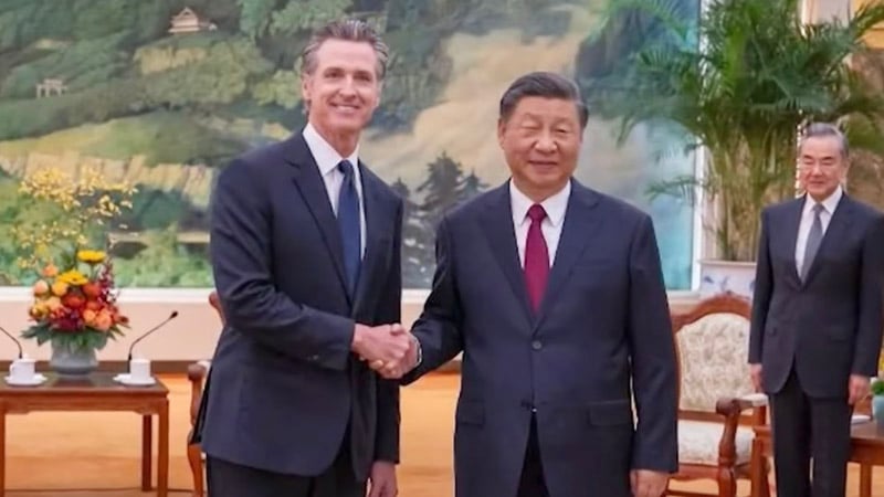 Communists Unite: Gov. Newsom Meets With CCP Leader Xi Jinping in Surprise Visit