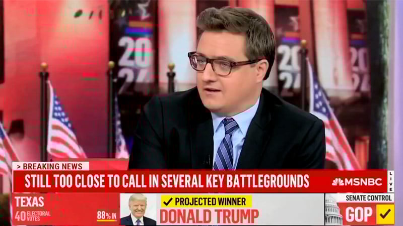 It Begins: MSNBC’s Chris Hayes Calls on Deep State to Hinder Trump Agenda