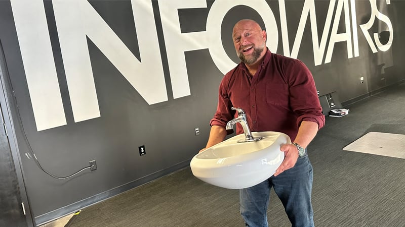 LET THAT SINK IN: Alex Jones Returns To Legendary Infowars Central Texas Command Center