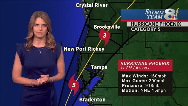 Eerie: Simulation Depicts Devastating Category 5 ‘Hurricane Phoenix’ Wiping Out Tampa Bay