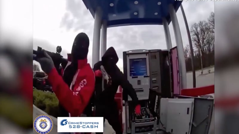 WATCH: Masked Marauders Point Rifles at Security Guard During Brazen ATM Heist in Tennessee