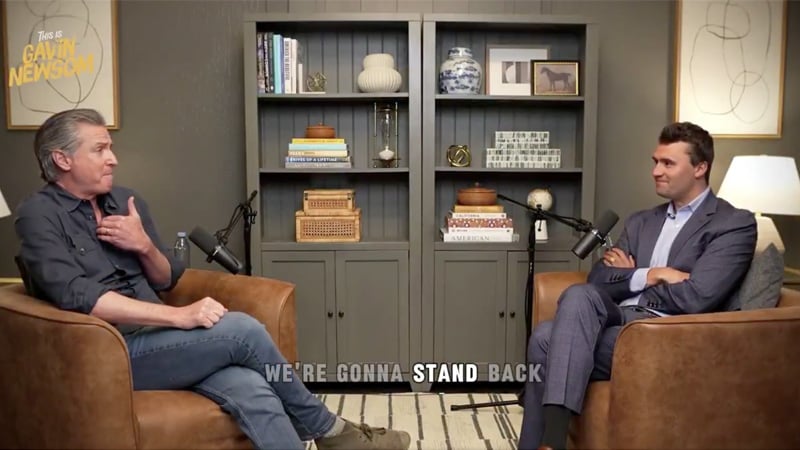 Newsom Agrees ‘Deeply Unfair’ for Men to Play in Women Sports, in Major Split from Democrat Party
