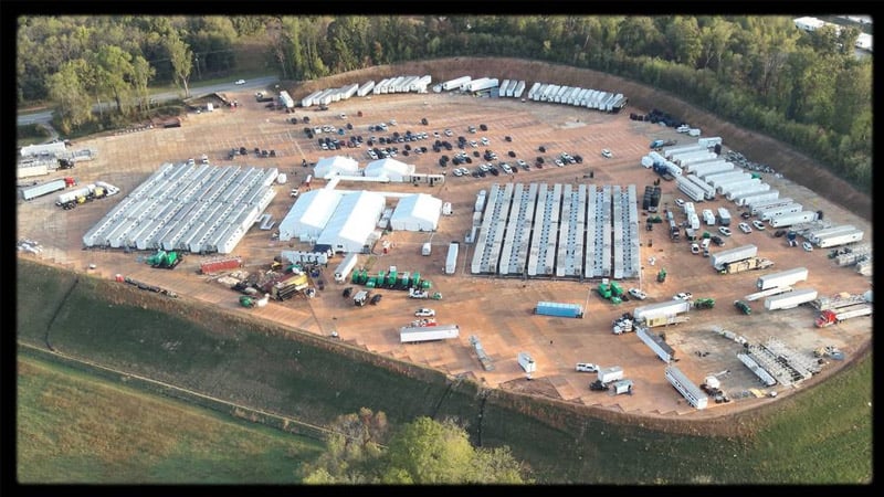 Multiple FEMA Camps Being Built Around NC Flood Devastation