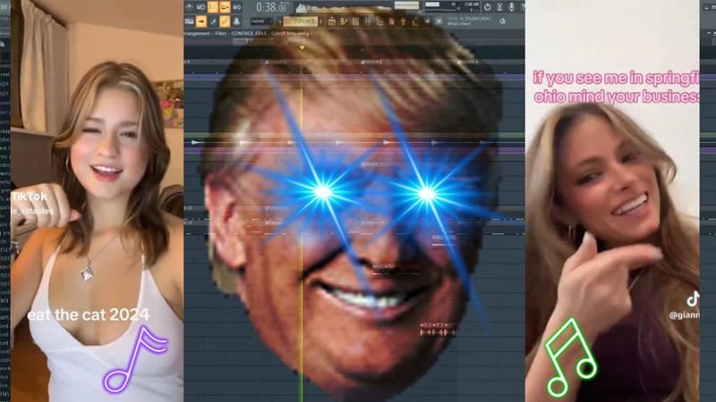 Trump “Eating Cats” Techno Remix Takes TikTok By Storm
