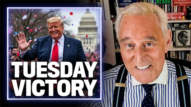 Election Bombshell: Roger Stone Says There’s a Good Chance Trump Will Win on Tuesday Night