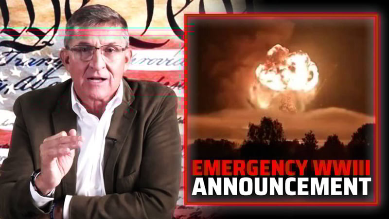 EMERGENCY WW3 ANNOUNCEMENT: General Flynn Warns Biden’s Bombing Of Russia Has Lit The Fuse That Will Trigger WW3! The Former Head Of The Defense Intelligence Agency Calls For Biden’s IMMEDIATE Removal Under The 25th Amendment!