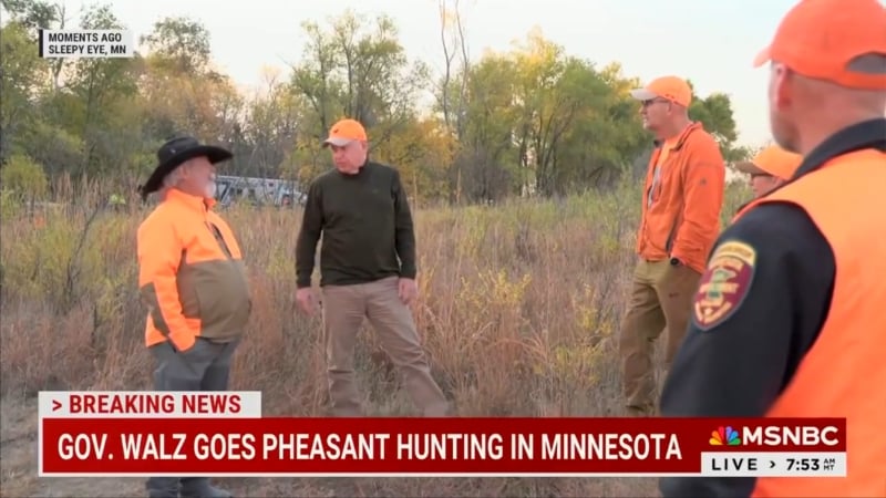 Walz Roasted as Hunting Photo-op Backfires