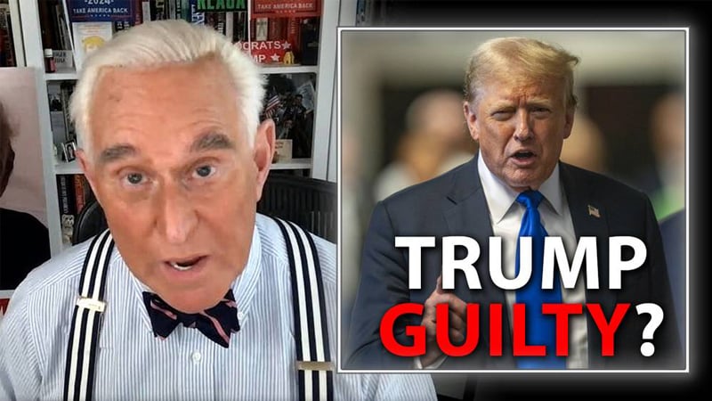 EXCLUSIVE: Roger Stone Responds To Trump Conviction In New York Show Trial