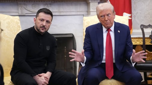 Image for White House Wants Recorded Apology From Zelensky, Who Says He Wants To ‘Make Things Right’ article