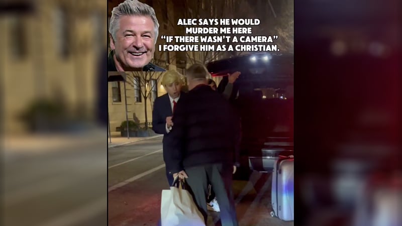 Video: Unhinged Alec Baldwin Threatens Trump Impersonator, ‘I’d Snap Your F**king Neck’