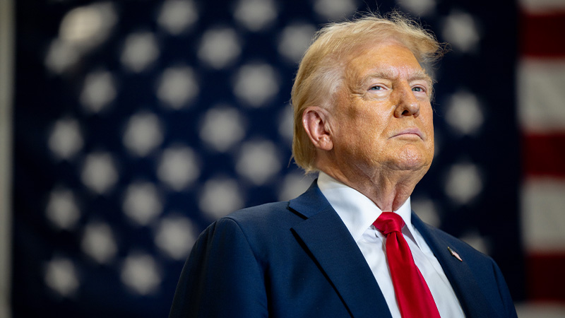 Live: Trump Addresses Nation as Election Odds Lean In His Favor
